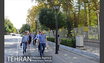 بازدید شهردار بلگراد از کاخ گلستان 1