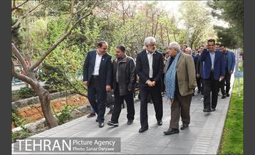 افتتاح نوروزگاه هنر در پیاده‌راه بلوار کشاورز 30