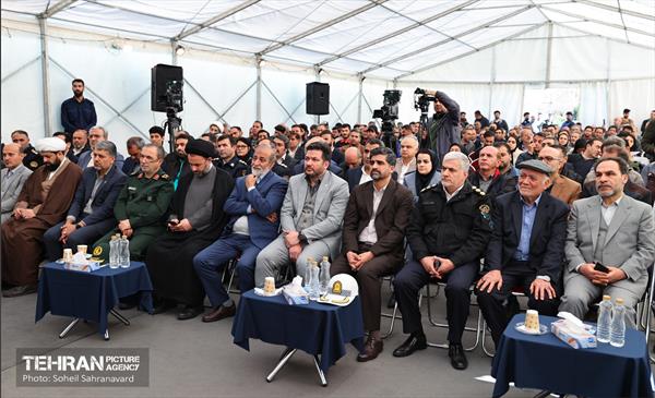 آیین بهره‌برداری از کندروی شمالی بزرگراه آزادگان 20