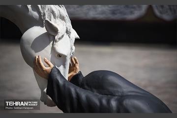 آیین رونمایی از سازه حجمی عصر عاشورا 2
