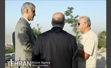 بازدید شهردار تهران از طرح‌های جنگل کاری شمال تهران  18