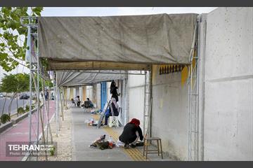 نگارخانه بزرگ شهری در خیابان دکتر بدرالزمان قریب 3