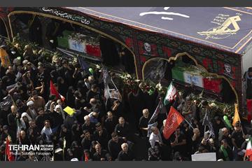 تشییع شهدای اقتدار ملی در تهران 36