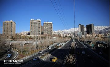 کیفیت هوای تهران در وضعیت پاک 12