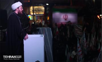 اجتماع مردم غیور تهران در قدردانی از همراهی جبهه مقاومت یمن 36