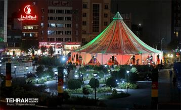 تهران سیاه‌پوش عزای سید و سالار شهیدان 30