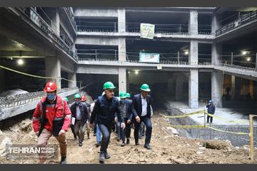 بازدید اصحاب رسانه از پارکینگ نیایش 18