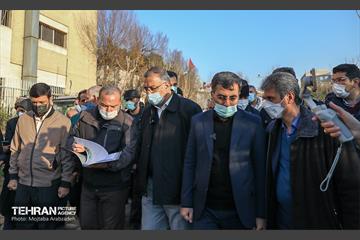 بازدید شهردار تهران از منطقه 17