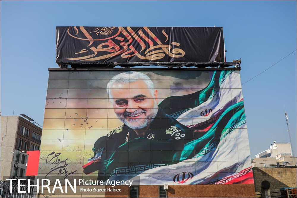 مراسم رونمایی از دیوارنگاره شهید سلیمانی 29