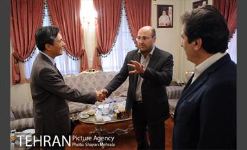 دیدار کیم سئونگ سفیر کره جنوبی با دکتر گیل آبادی 14