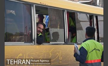 خدمات رسانی نیرو های خادم الحسین (ع) در کربلا 13