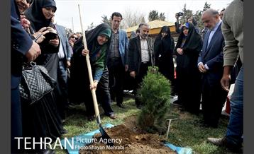 مراسم درختکاری به مناسبت روز مادر 45