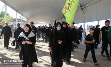 پیاده‌روی زائرین اربعین حسینی در مسیر نجف به کربلا 15