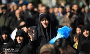 عزاداری شهادت حضرت فاطمه(س) در منطقه 17 21