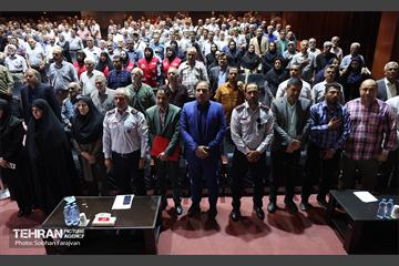 افتتاحیه طرح آموزش جامع اطفاء حریق تاکسیرانان 32