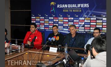 نشست خبری سرمربی تیم ملی فوتبال ایران