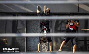 مسابقات پارکور فری استایل  22