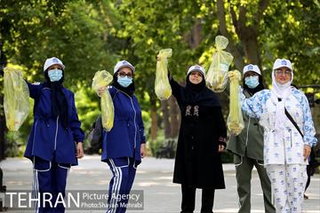 طرح پاکسازی پارک شهر تهران از فیلترهای سیگار  31