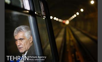 بازدید شهردار تهران از خط ۷ مترو  18