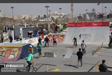 پارک آموزش ترافیک منطقه 11 میزبان مسابقات کشوری BMX 15