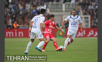دیدار ملوان انزلی و پرسپولیس در لیگ برتر فوتبال 12