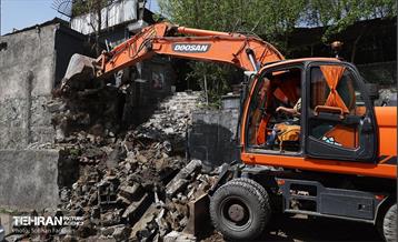 تملکات و رفع معارضین فاز دوم پروژه رود دره فرحزاد 5