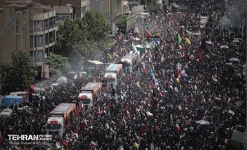 تشییع شهدای اقتدار ملی در تهران - 4 67