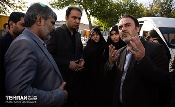 بازدید اعضای شورای شهر از پروژه‌های منطقه 11 24