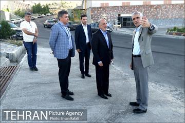 بازدید شهردار تهران از طرح‌های جنگل کاری شمال تهران  32
