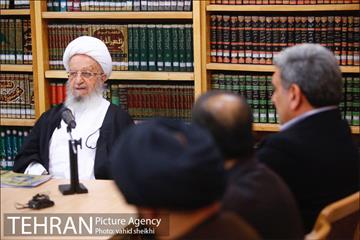 دیدار شهردار تهران با آیت الله العظمی مکارم شیرازی 14