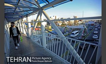 خیابان های تهران در آستانه چهلمین سالگرد انقلاب اسلامی 5