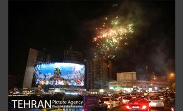 نورافشانی و نورپردازی لیزری به مناسبت عیدغدیر خم 8