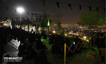 مراسم شب هشتم محرم در کهف الشهدا 14