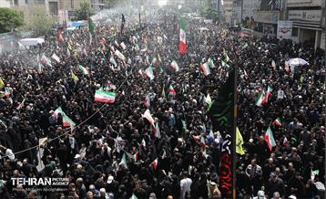 تشییع شهدای اقتدار ملی در تهران - 3  42