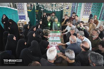 تشییع پیکر مطهر شهید محمد حسن زارعی در منطقه ۸ 20