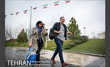 بارش باران بهاری در تهران 25