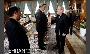 دیدار شهردار تهران با سفیر فرانسه 3