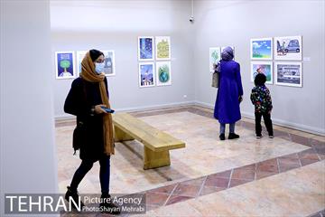 بازدید احمد مسجد جامعی از نمایشگاه تهران از منظر هنرمندان 30
