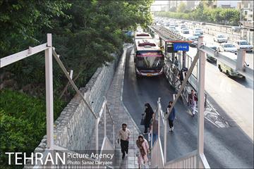 فعالیت شبانه روزی BRT تهران 4