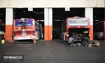 مرکز تعمیر و بازسازی اتوبوس های شهری 21