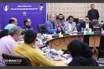 نشست خبری مدیرعامل شرکت بهره‌ برداری متروی تهران 20