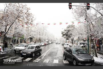 روز برفی تهران - 3 14