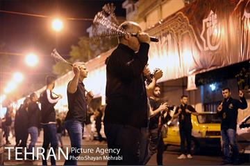 شور حسینی در خیابان گرگان 21