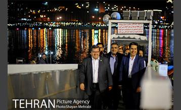 بازدید شهردار مونترال از دریاچه شهدای خلیج فارس(دریاچه چیتگر) 13