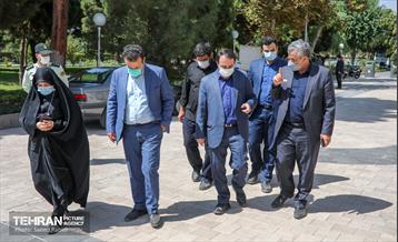 بازدید اعضای شورای شهر از پروژه های سازمان مدیریت پسماند 74