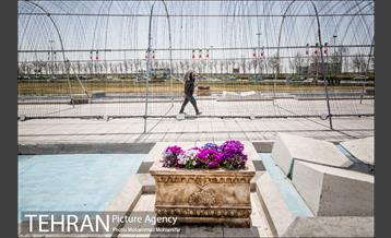 آماده سازی میدان آزادی در آستانه نوروز ۹۸ 4