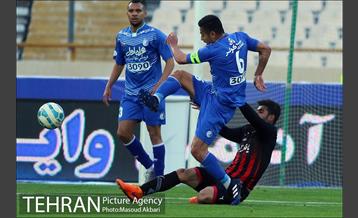 دیدار تیم های فوتبال استقلال تهران و سیاه جامگان