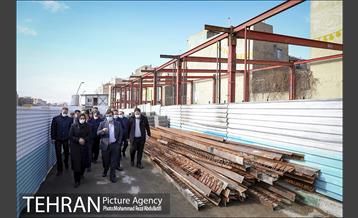 بازدید صبحگاهی سرپرست منطقه ۸، از پروژه‌های عمرانی منطقه 17