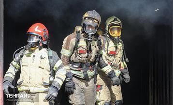 بازدید رییس مدیریت بحران کشور از مرکز آموزش آتش‌نشانی شهرداری تهران 24
