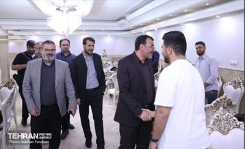 مراسم بدرقه کاروان اعزامی کارکنان شهرداری تهران به عتبات عالیات 32